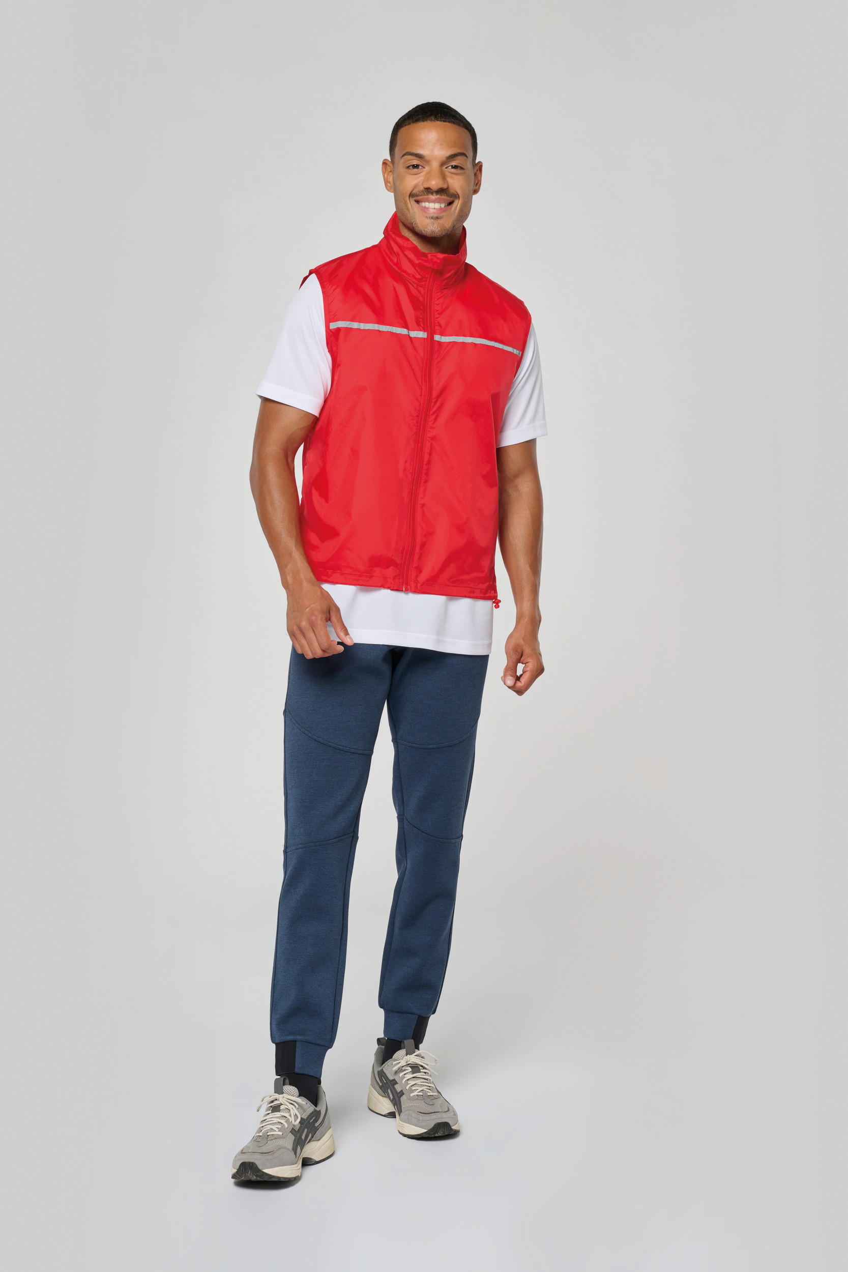 Runner - chaleco deportivo con espalda de rejilla unisex