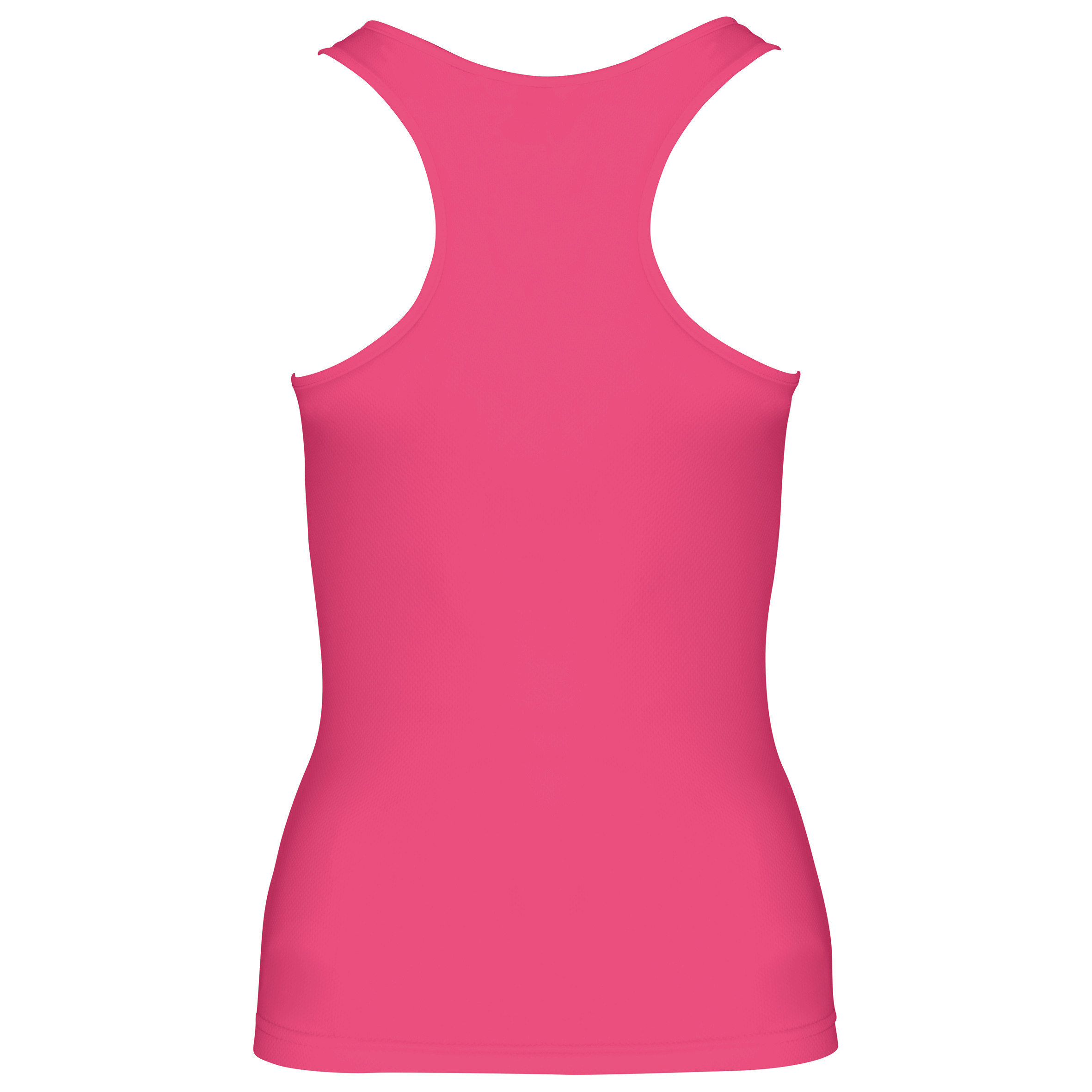 camiseta deporte mujer refuerzo-pecho. Tiras transparente