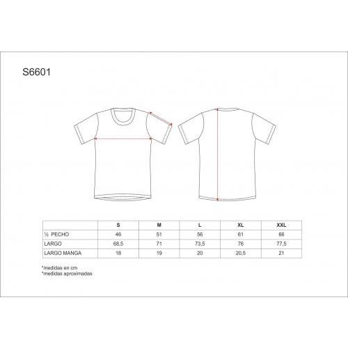 Camiseta manga corta WORKTEAM S6601