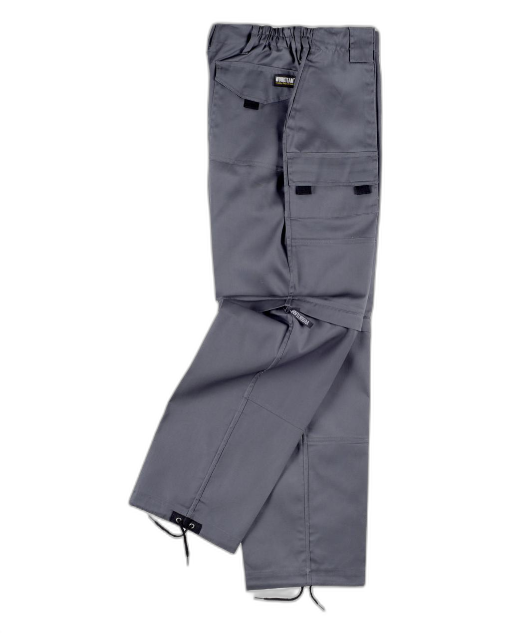 Pantalón con perneras desmontables WORKTEAM B1420