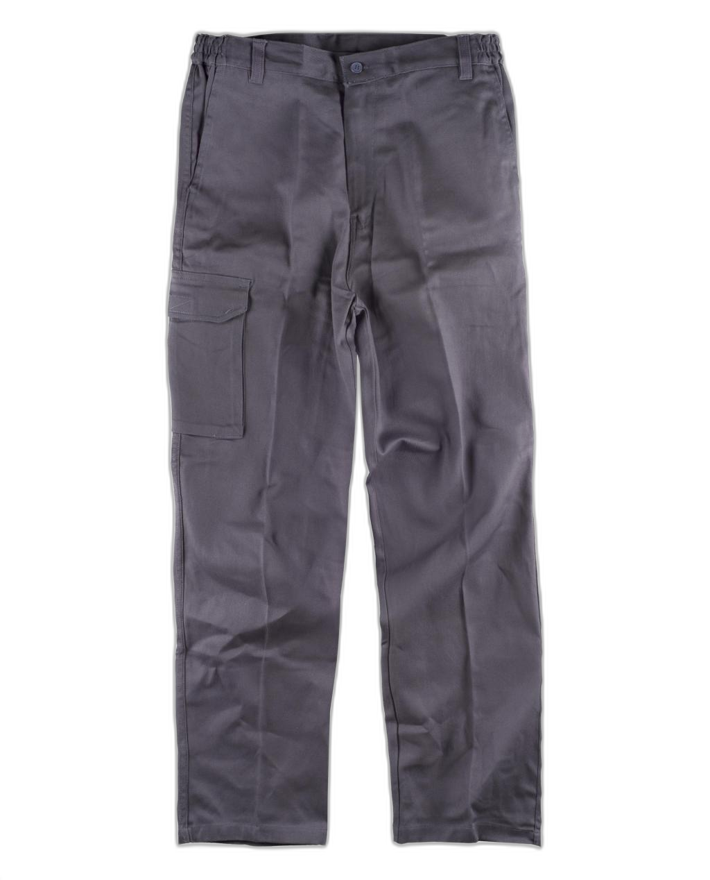 Pantalón con cintura elástica y multibolsillos WORKTEAM B1455