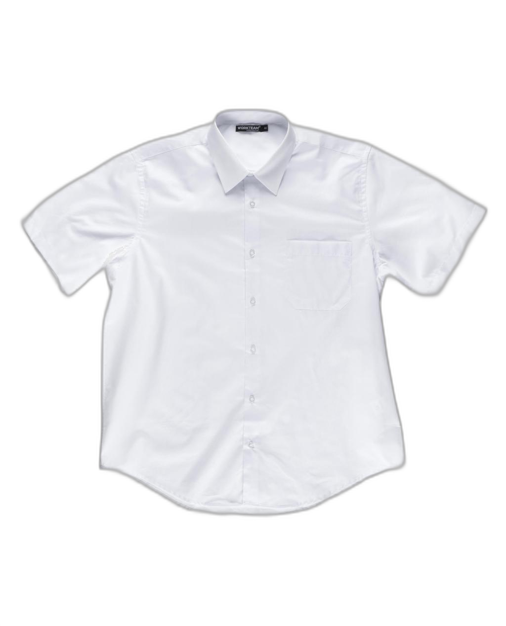 Camisa de manga corta con un bolso de pecho WORKTEAM B8100