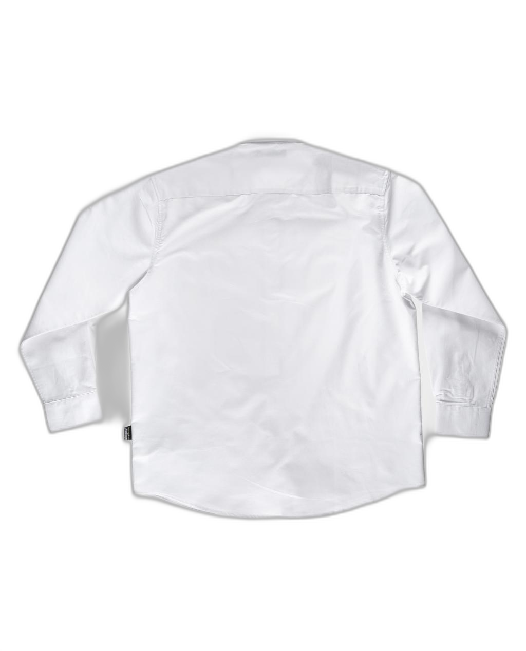 Camisa de manga larga con un bolso de pecho tejido oxford WORKTEAM B8400