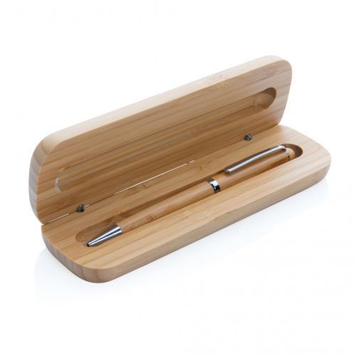 ONLINE Schreibgeräte GmbH Bolígrafo multifunción - Bolígrafo de 4  funciones, bolígrafo de caja de bambú, corcho (ON31313)