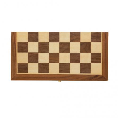 Juego de ajedrez plegable Luxury de madera FSC®