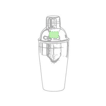 Coctelera cara a