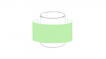 Centrado alrededor de la taza