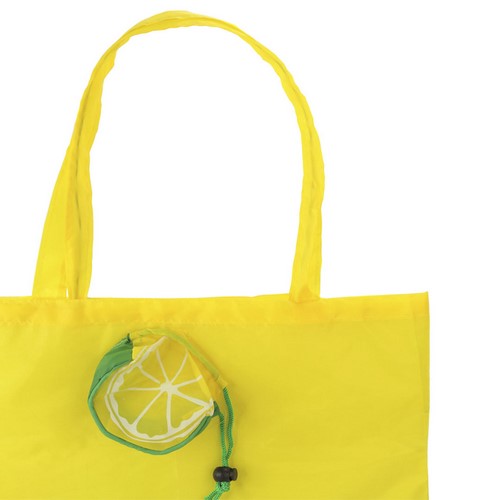 Bolsa plegable frutas sandía y limón