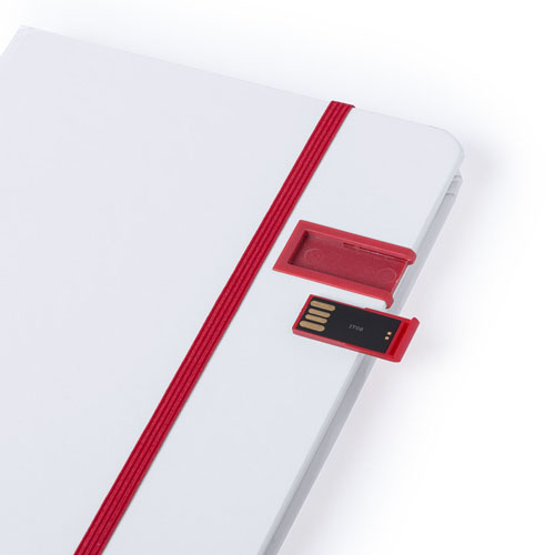 Cuaderno de notas con USB 14,2x21cm Boltuk