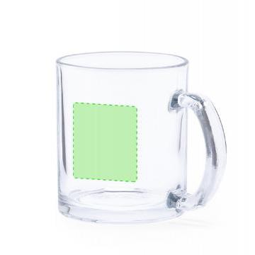 Tazas de Cristal personalizadas de 350 ML